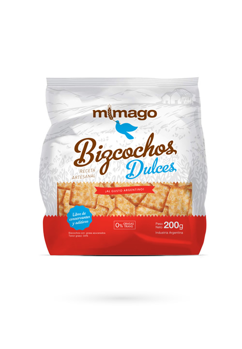 Bizcochitos dulces x 200gr Mimago 
